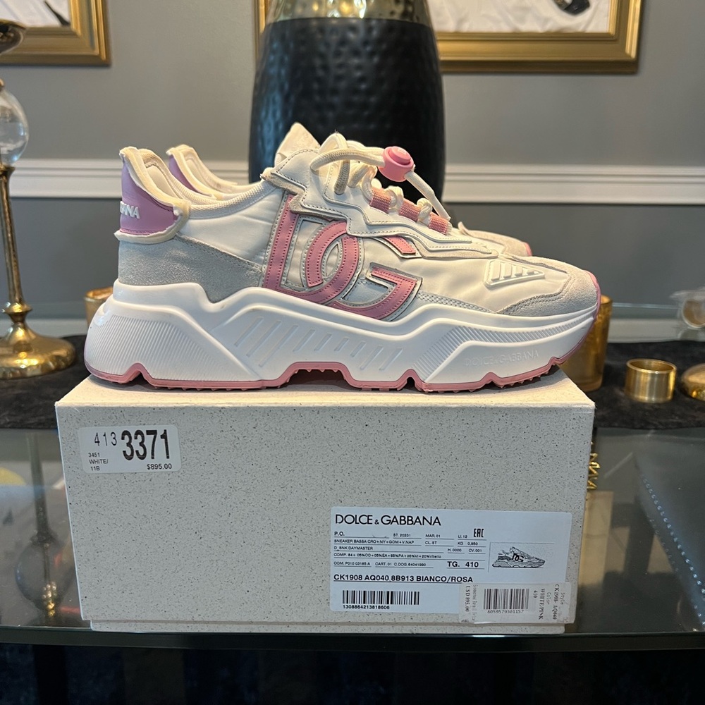 100% authentic Dolce & Gabbana Mixed-materials Daymaster